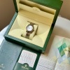 Rolex Datejust 31 Mother Of Pearl Diamond Dial 18K White Gold Ref 178274 2007 - 9