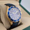 Rolex 16618 Submariner Date 18k Bluesy 40mm 2007 Z Serial Box & Papers - 3