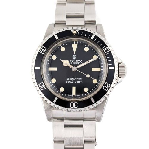 Rolex 5513 Submariner No Date 40mm 1980 Box & Papers