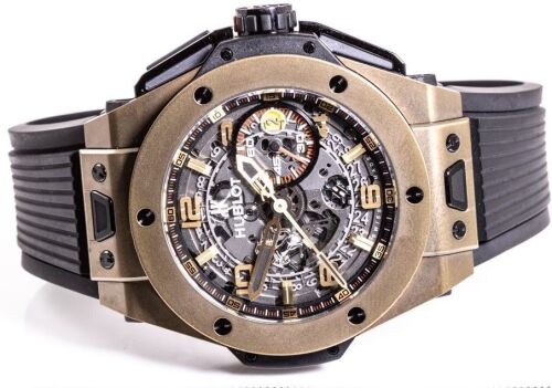 HUBLOT BIG BANG FERRARI, 18CT MAGIC GOLD, 42MM WATCH Limited Edition 451/500