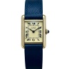 Cartier Tank Must Small Ivory Romans Manual Winding 1980