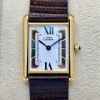 Cartier Tank Must Vermeil Large Trinity Dial Ref 6 81006 1990 - 3