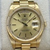 Rolex Day-Date 36 Champagne Dial 18K Yellow Gold Ref 18038 1983 - 2
