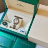 Rolex Lady-Datejust 28 Silver Sunburst Dial Ref 279160 2021 - 10