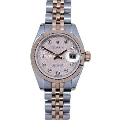 Rolex Lady-Datejust Rose Gold Diamond 179171