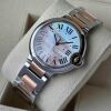 Cartier Ballon Bleu 36 Steel Rose Gold Mother of Pearl - 6