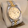 Rolex 16013 Datejust 36 Champagne Diamond Dial 36mm 1988 R-Serial - 2