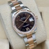 Rolex Datejust 31 Factory Diamond Bezel Chocolate Diamond Dial Ref 178341 - 8