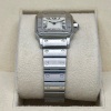 Cartier Santos Galb&eacute;e Small White Romans - 5