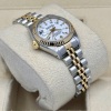 Rolex Lady-Datejust 26 White Buckley Dial Ref 69173 - 7