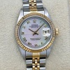 Rolex Lady-Datejust 26 Mother Of Pearl Dial Ref 79173 Full Set - 2