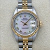 Rolex Lady-Datejust 26 Mother Of Pearl Dial Ref 79173 Full Set - 3