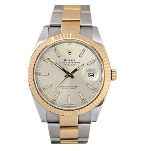 Rolex Datejust 41 Silver Index Dial 126333