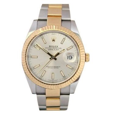 Rolex Datejust 41 Silver Index Dial 126333