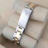Rolex 76193 Oyster Perpetual Two Tone White Roman Dial 24mm 2000 P-Serial - 4