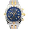 Breitling B13355 Two Tone Crosswind Blue Roman Dial 43mm ~2000s Box & COSC