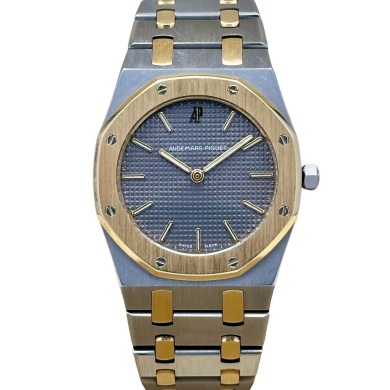 Audemars Piguet Royal Oak Grey Dial 18K Yellow Gold Two Tone Ref 56303SA 1990