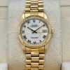Rolex Datejust 31 White Romans Dial 18K Yellow Gold Presidential - 4