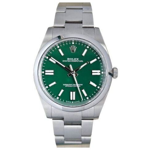 Rolex Oyster Perpetual 41 Green 124300