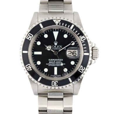 Rolex 1680 Vintage Submariner Date Service Dial 40mm 1978