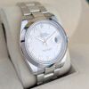 Rolex 126300 Datejust 41 White Roman Dial 41mm 2024 Box & Papers - 3