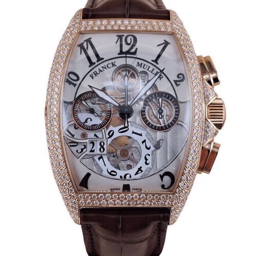 Franck Muller Cintree Curvex Grande Date Factory Diamond Set