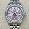 Rolex Lady-Datejust 26 Factory Diamond Bezel Pink Diamond Dial Ref 179384 - 3