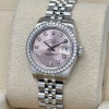 Rolex Lady-Datejust 26 Factory Diamond Bezel Pink Diamond Dial Ref 179384 - 5
