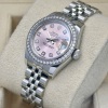 Rolex Lady-Datejust 26 Factory Diamond Bezel Pink Diamond Dial Ref 179384 - 6