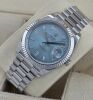 Rolex Date Date Platinum Baguette Dial 2025 New - 3
