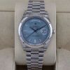 Rolex Date Date Platinum Baguette Dial 2025 New - 6