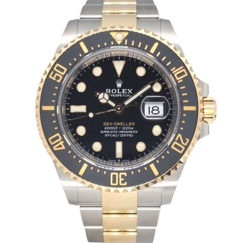 Rolex 126603 Sea-Dweller Two Tone 43mm 2020s Box & COA
