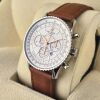 Breitling A41370 Montbrillant Silver Dial 38mm 2010 Service Pouch & Booklets - 4