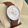 Breitling A41370 Montbrillant Silver Dial 38mm 2010 Service Pouch & Booklets - 5