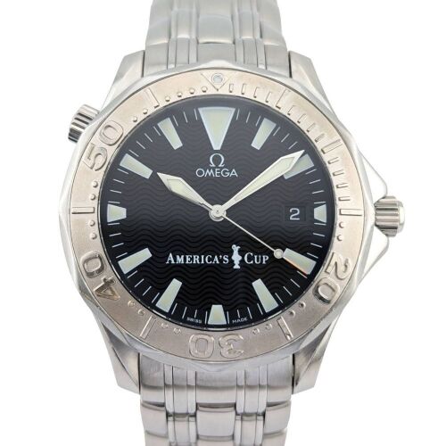 Omega 2533.50 Seamaster Diver 300M America&rsquo;s Cup 41.5mm 2002 Box & Papers