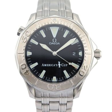 Omega 2533.50 Seamaster Diver 300M America&rsquo;s Cup 41.5mm 2002 Box & Papers