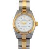 Rolex 76193 Oyster Perpetual Two Tone White Roman Dial 24mm 2000 P-Serial