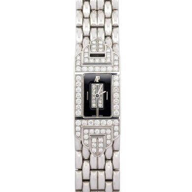 Audemars Piguet 67029BC Charleston White Gold Diamond Onyx Dial 15mm ~2000s