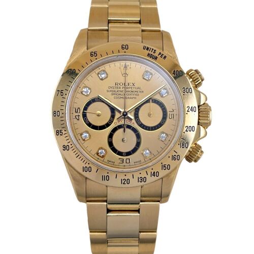 Rolex Daytona 16528 El Primero Movement Diamond Dial
