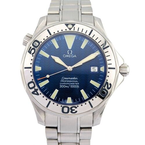 Omega 2255.80.00 Seamaster Diver 300M Electric Blue 41mm 2006