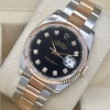 Rolex Datejust 36 Black Diamond Dial 18K Rose Gold Ref 116231 - 6