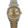 Rolex Datejust 36 Champagne Dial 18K Yellow Gold Ref 126233 2021