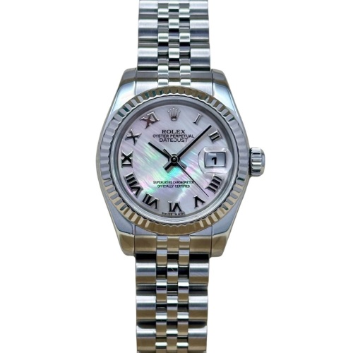 Rolex Lady-Datejust 26 Mother Of Pearl Dial Ref 179174