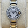 Cartier Ballon Bleu De Cartier Diamond Set Bezel 18K YG - 4