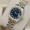 Rolex Lady-Datejust 26 Black Anniversary Diamond Dial Ref 179173G 18K Yellow Gold - 5