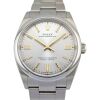 Rolex 126000 Oyster Perpetual Sunburst Silver Dial 36mm 2023 Box & Papers