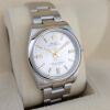 Rolex 126000 Oyster Perpetual Sunburst Silver Dial 36mm 2023 Box & Papers - 3