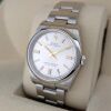 Rolex 126000 Oyster Perpetual Sunburst Silver Dial 36mm 2023 Box & Papers - 4