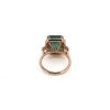 "Wholesaler Closing Down Must Be Sold" 14K Rose Gold, 7.31ct Emerald and Diamond, Halo Ring - 4