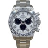 Rolex Cosmograph Daytona Panda Racing Dial Ref 18K White Gold 116509